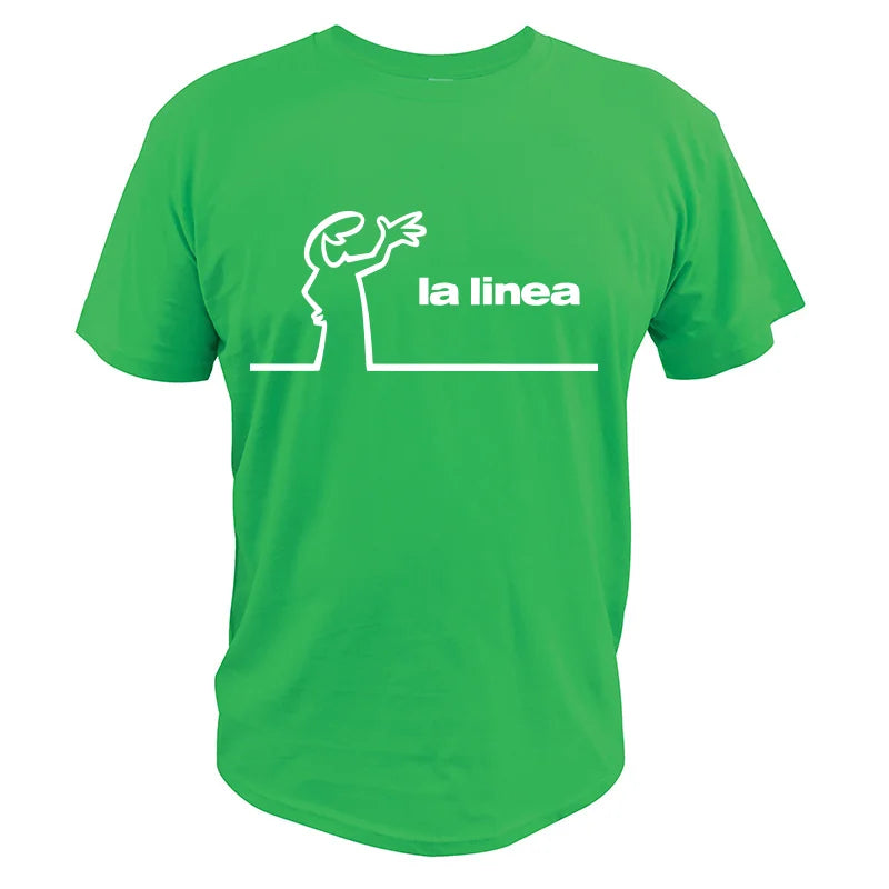 Funky La Linea TV Series Print T-Shirt