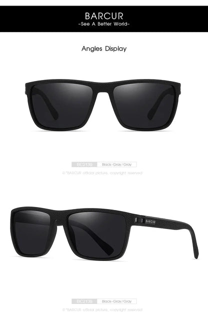 BARCUR Design Polarized Sunglasses - UV400 Protection