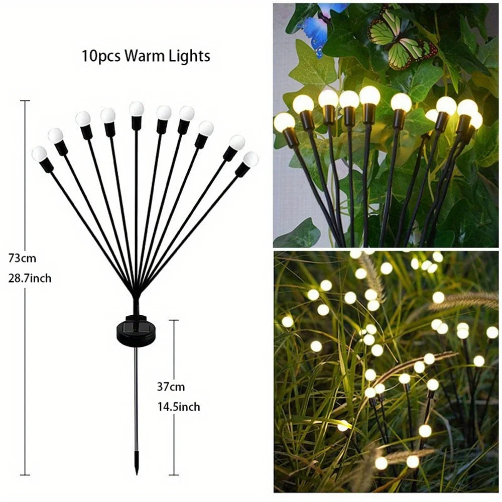 Solar Outdoor Waterproof Firefly LED Lights