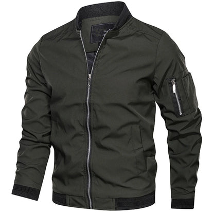 Men's Casual Bomber Jacket