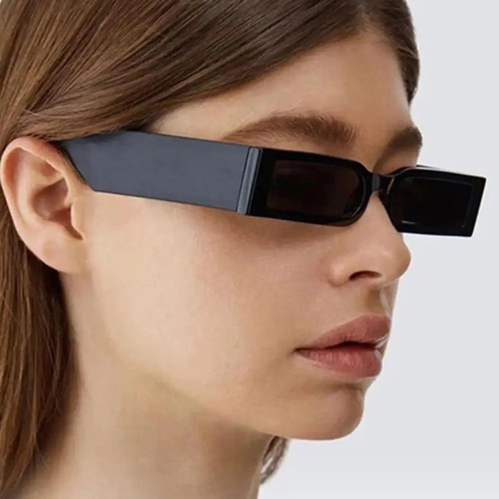 Retro Narrow Rectangle Sunglasses