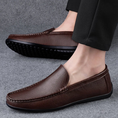 Men's Genuine Leather Moccasin Loafers