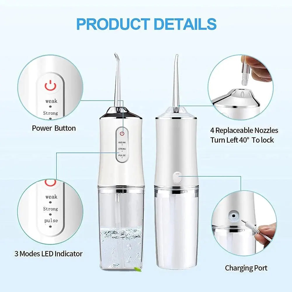 Portable Cordless Water Flosser