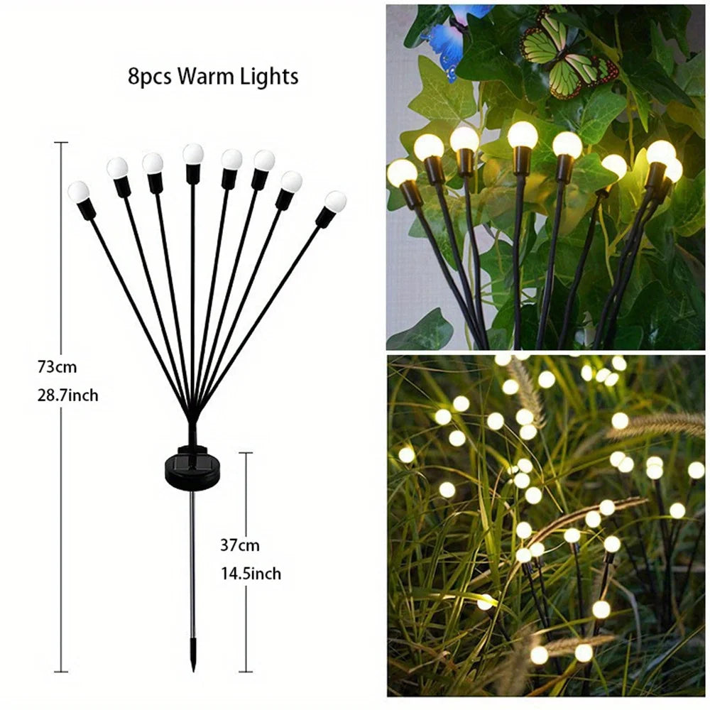 Solar Outdoor Waterproof Firefly LED Lights