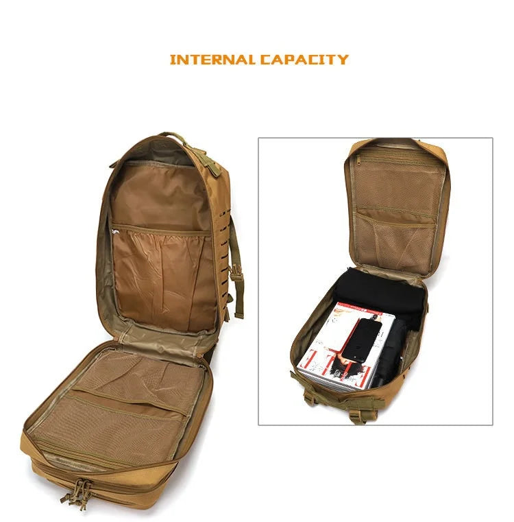 Military Tactical Waterproof Backpack