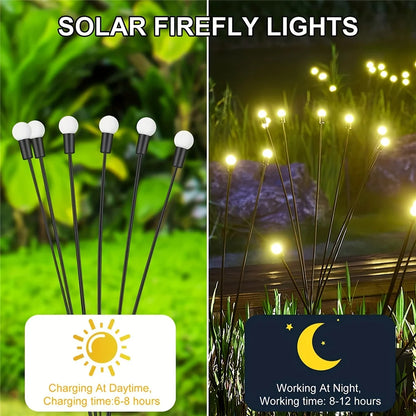 Solar Outdoor Waterproof Firefly LED Lights