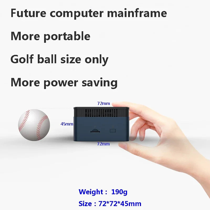 ZX01 PLUS Intel N100 Pocket Mini PC