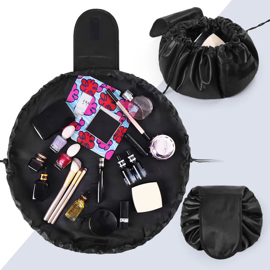 Drawstring Makeup & Cosmetics Travel Bag