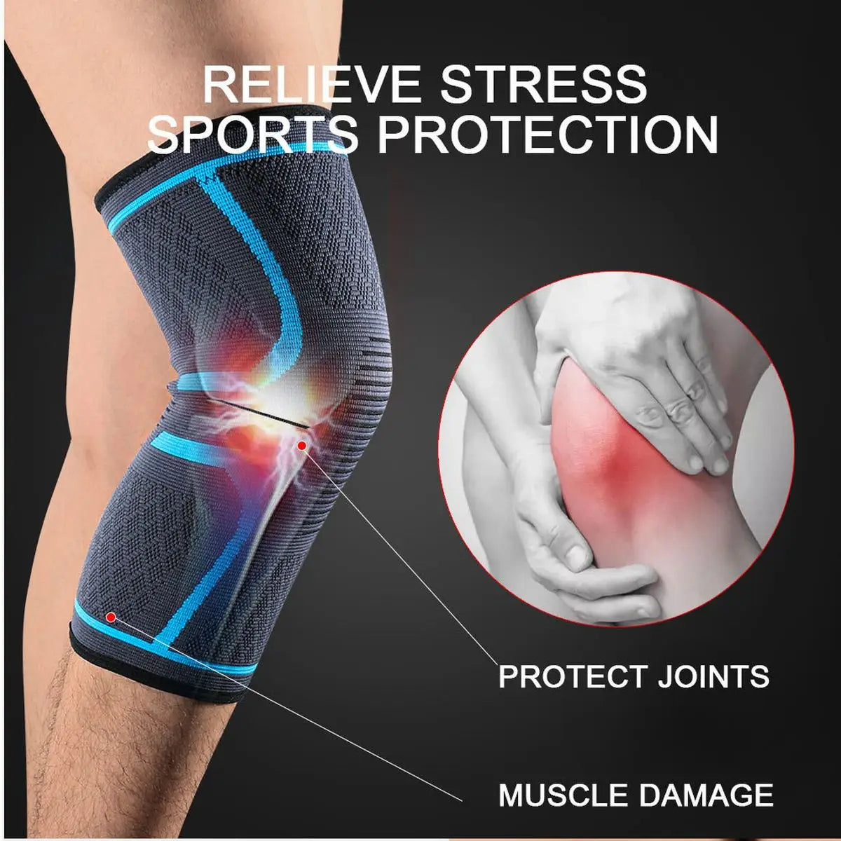 Sports Compression Sleeve Knee Guard