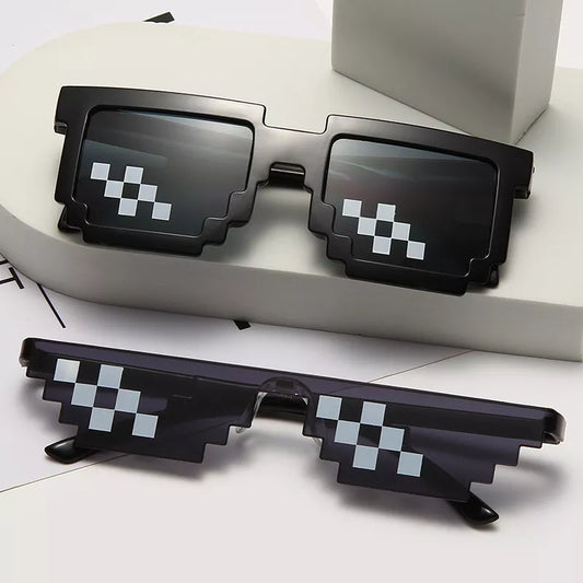Thuglife Pixelated Retro Gamer Sunglasses