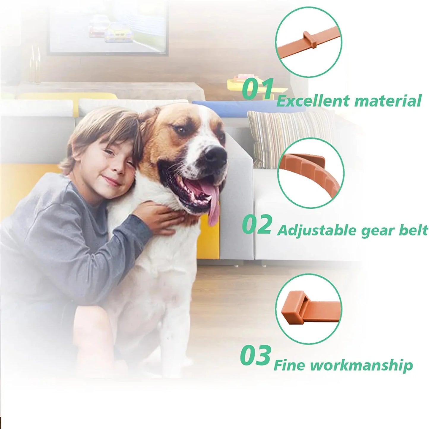 Adjustable Pet Calming Collar