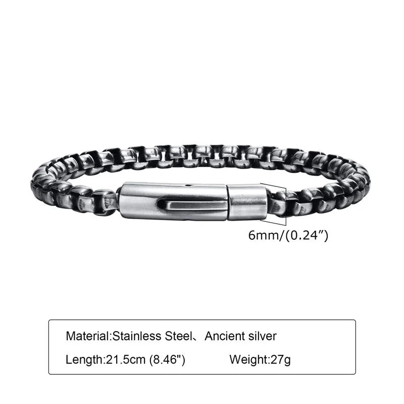 Stainless Steel Pulseira Bracelet