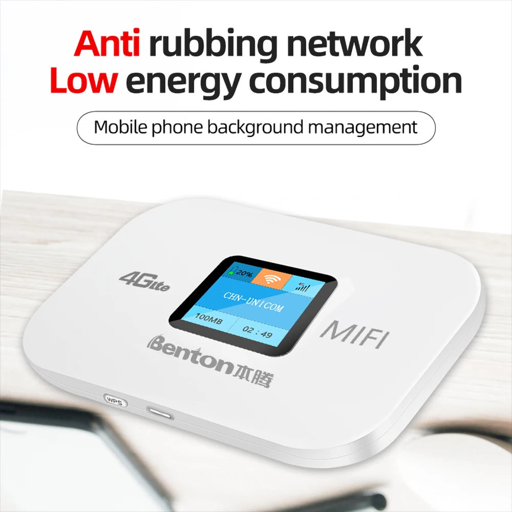 Benton LTE Portable Wifi Router