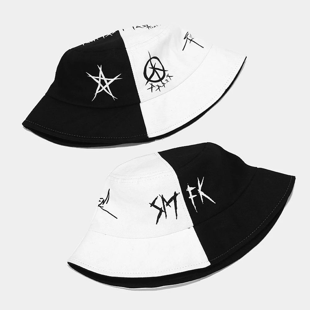 Cotton Graffiti Casual Bucket Hat