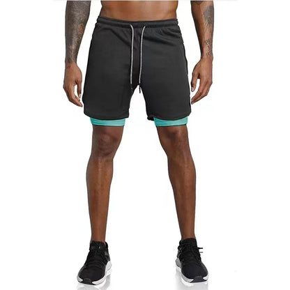 Men's Double-deck Workout Shorts