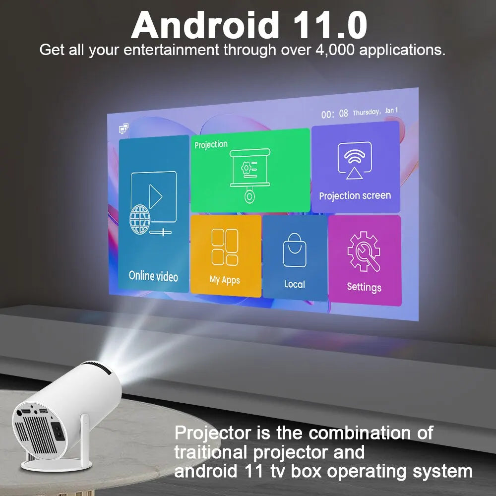 Magcubic Android 4K Projector