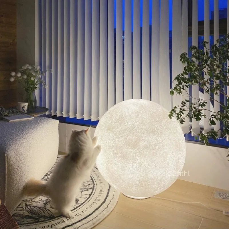 Modern Moon Floor Lamp