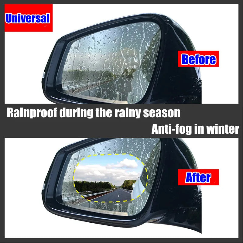 Anti Fog & Rain Film For Rearview Mirrors