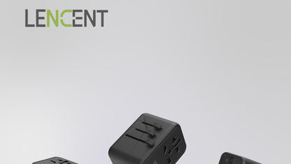 LENCENT International Travel Adapter for EU/AU/US/UK