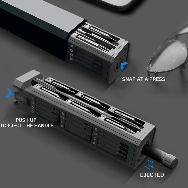 44-in-1 Precision Screwdriver Set - Multifunctional