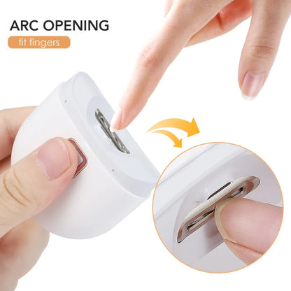 Electric Nail Clipper With Auxiliary Lighting