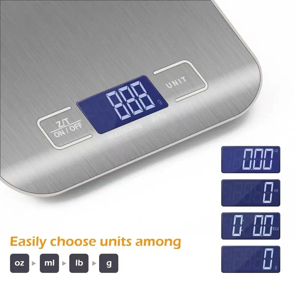 10KG Rechargeable Electronic Food Scale