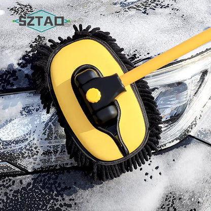 Car Wash Telescopic Cleaning Brush