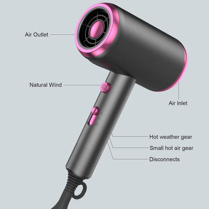 1800W Hair Dryer with Diffuser