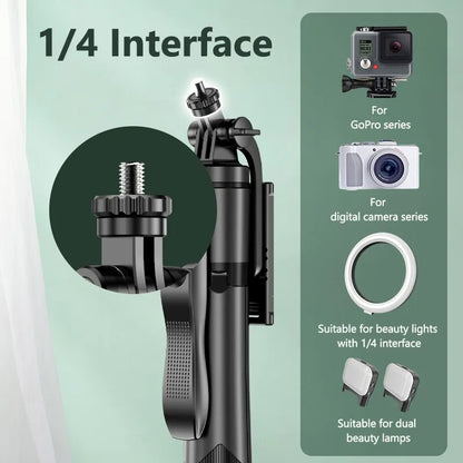 INRAM-L16 Foldable Wireless Selfie Stick & Tripod Stand