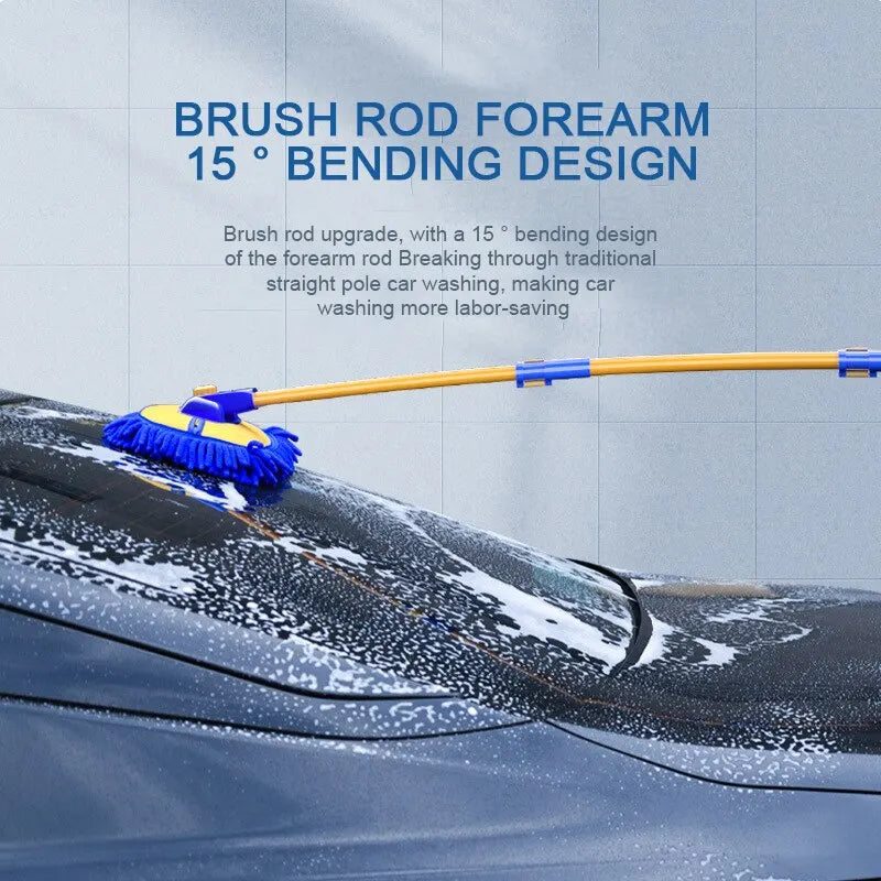 Car Wash Telescopic Cleaning Brush