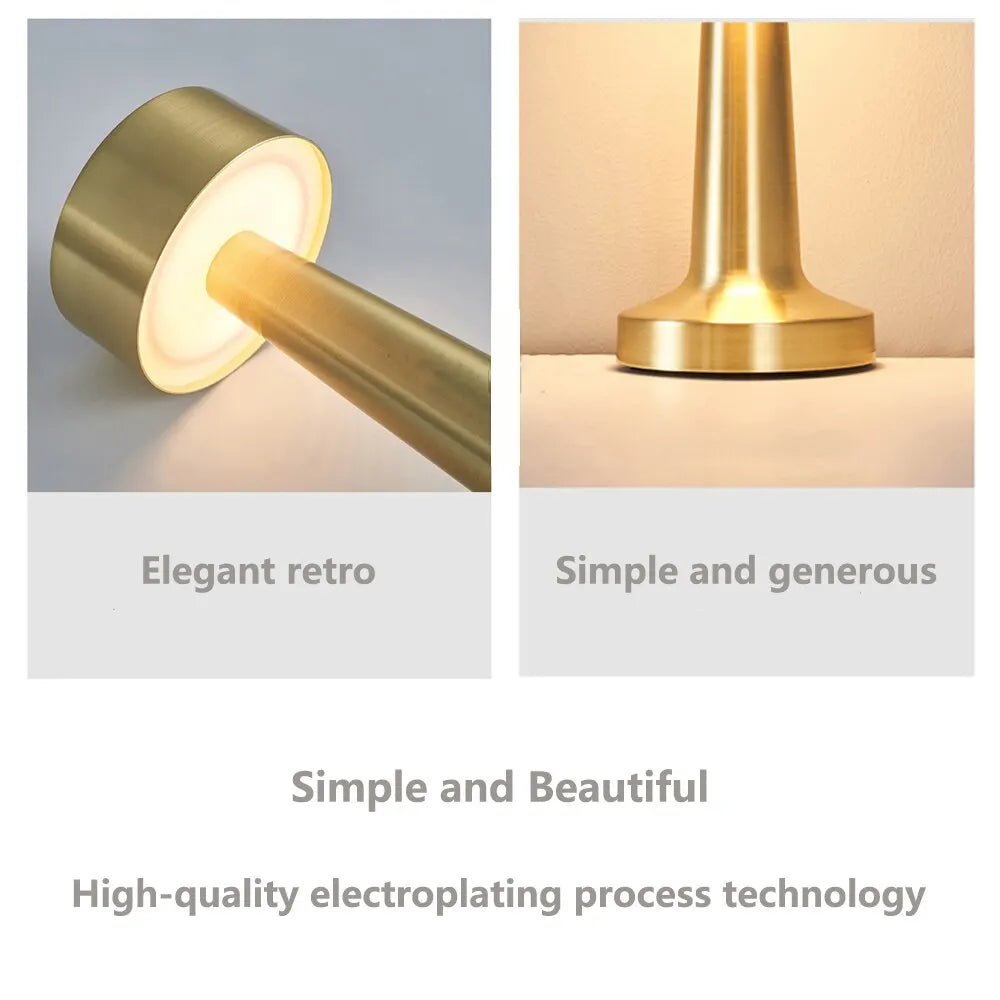 Rechargeable Touch Sensor Retro LED Lamp