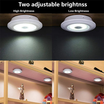 5 Dimmable LED 3W Lights & Remote Switch Set