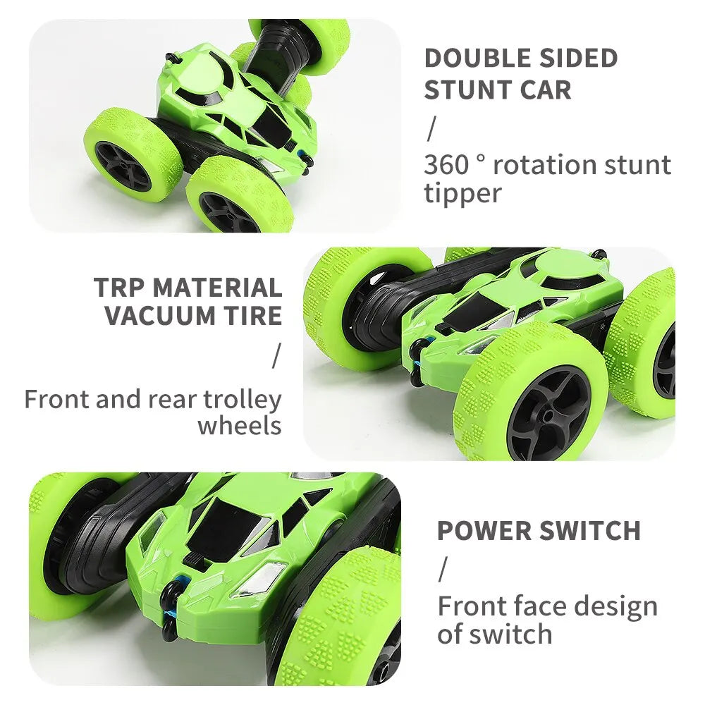 RC Stunt Car with Double Sided Flip