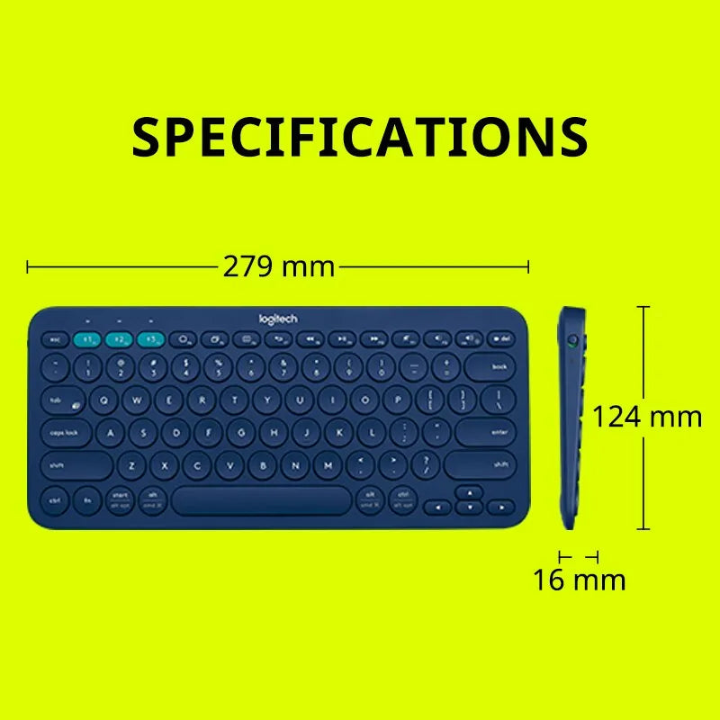 Logitech K380 Wireless Bluetooth  Keyboard