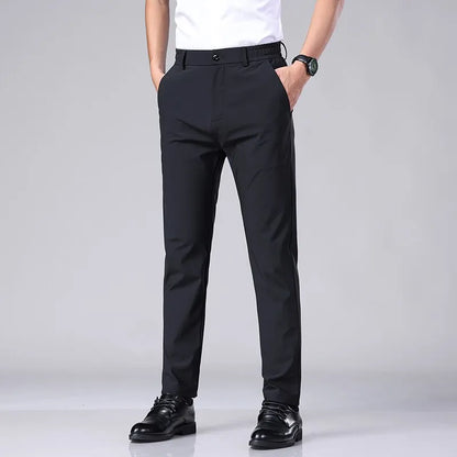 Men's Casual Stretch Slim Elastic Pants