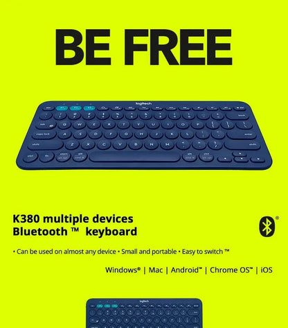 Logitech K380 Wireless Bluetooth  Keyboard